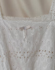 Vintage 1940’s Stylon Eyelet Chamise Tank