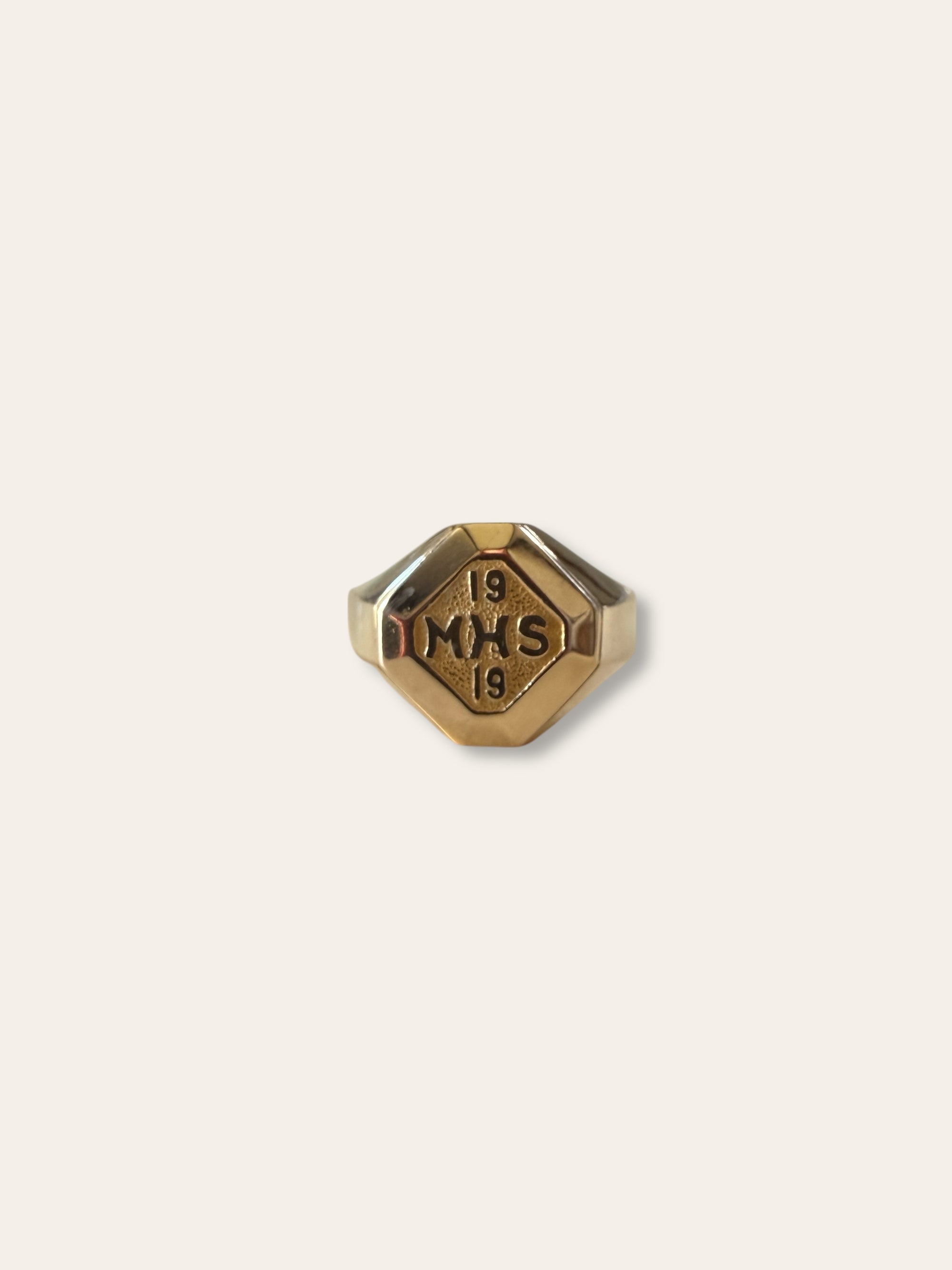 Vintage 1919 10k Gold Class Ring Size 6.5