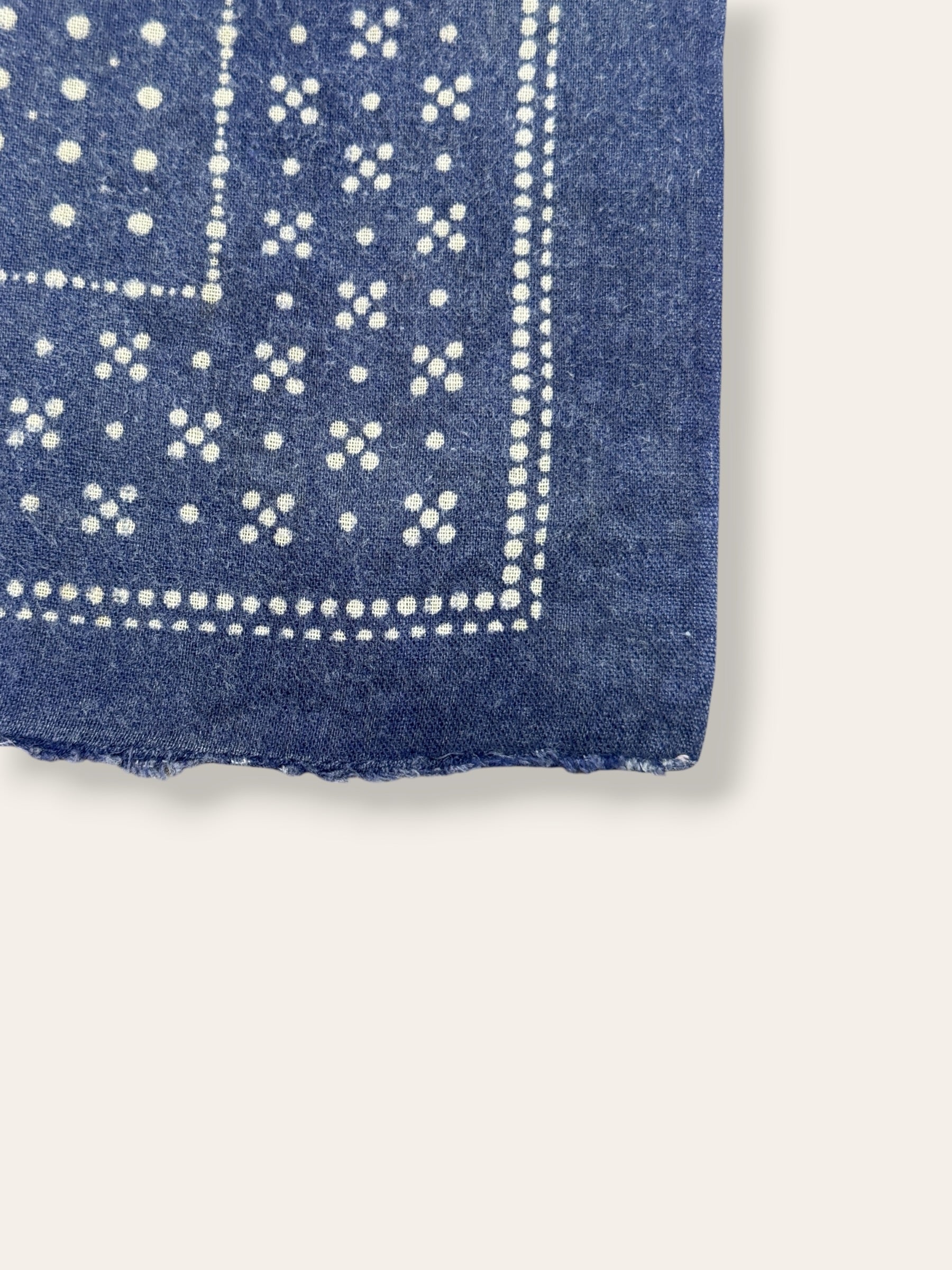 Vintage 1950’s Duplex Fast Indigo Bandana