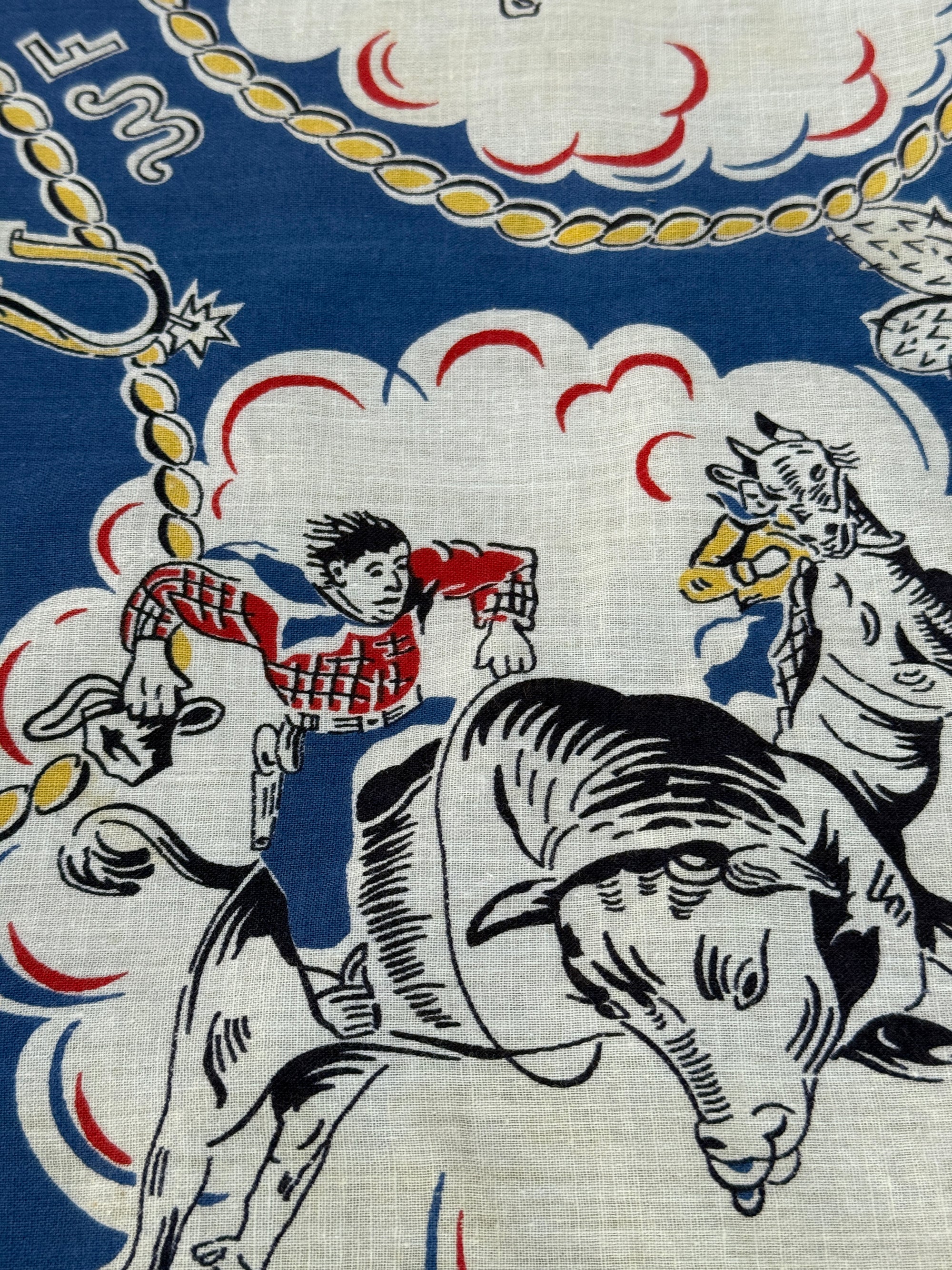 Vintage 1940’s Rodeo Bandana