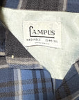 Vintage 1950’s Campus Rayon Plaid Shirt
