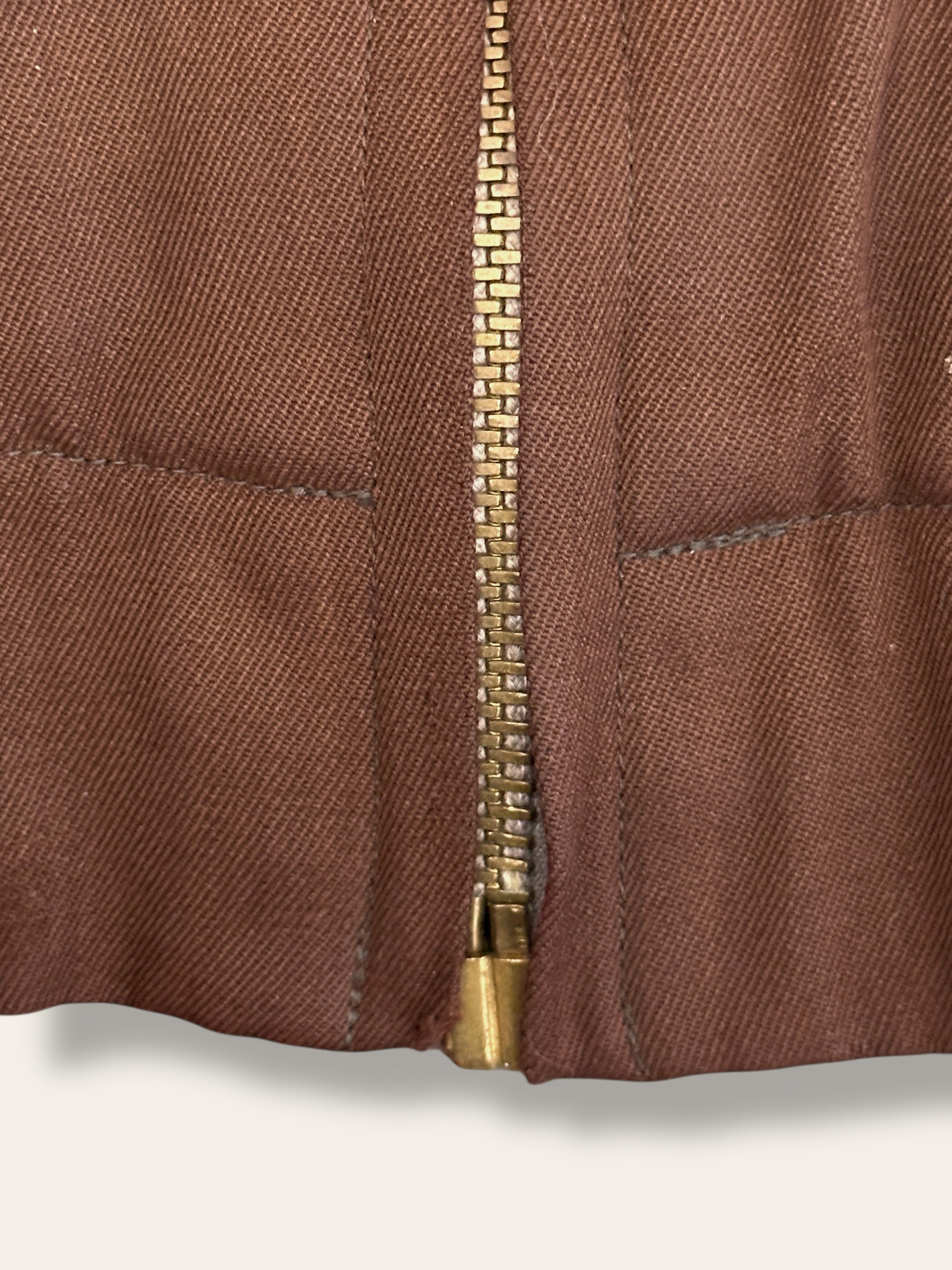Vintage 1950’s Rayon Gabardine Two Tone Jacket 42