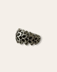 Good Art HLYWD 925 Sterling Silver Frida Ring | Sterling Silver Statement Band Ring Size 10