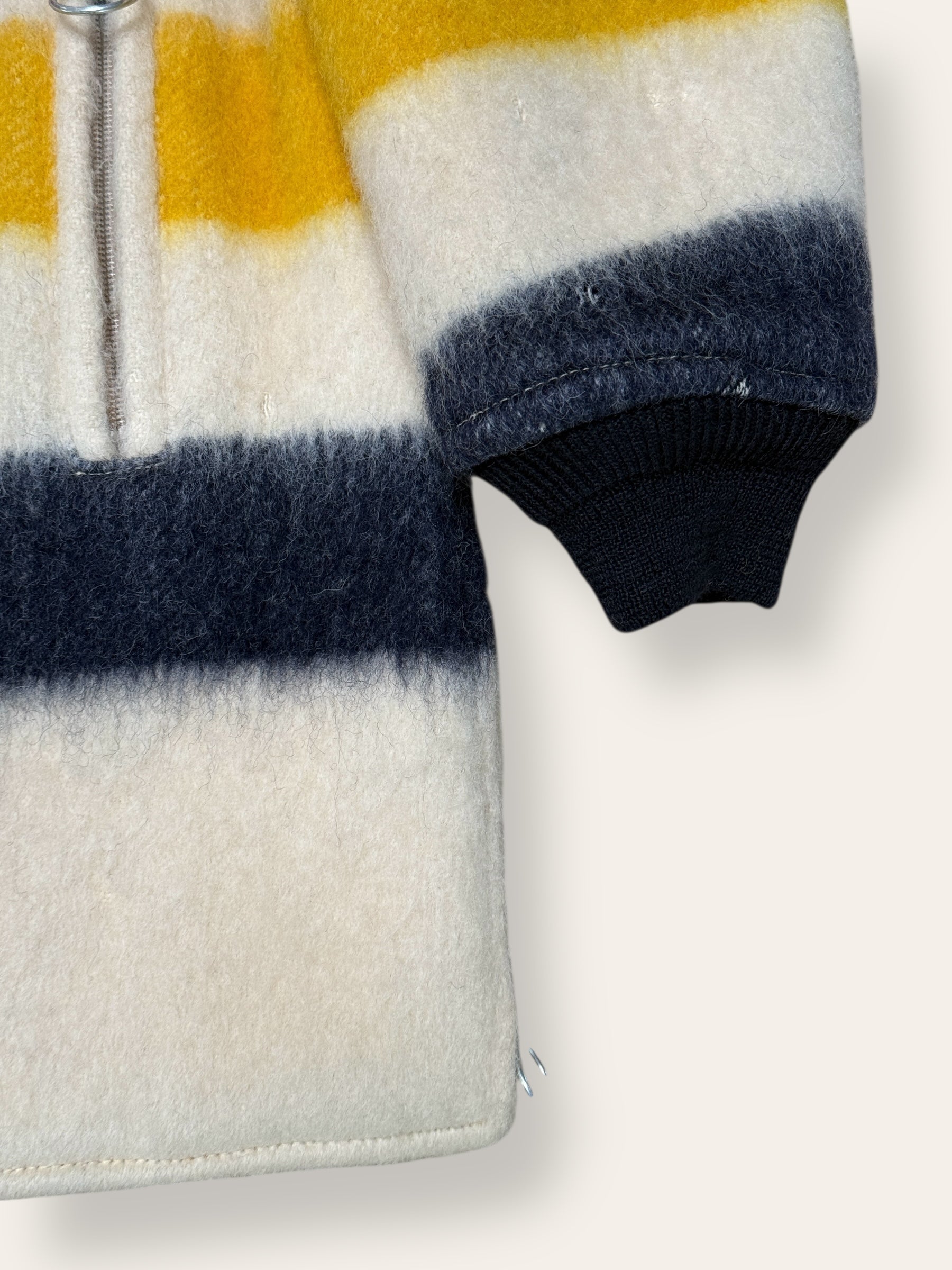 Vintage 1960’s Hudson Bay Wool Blanket Reversible Jacket