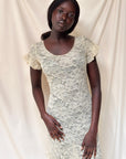 Vintage 1930’s Creme Lace Dress