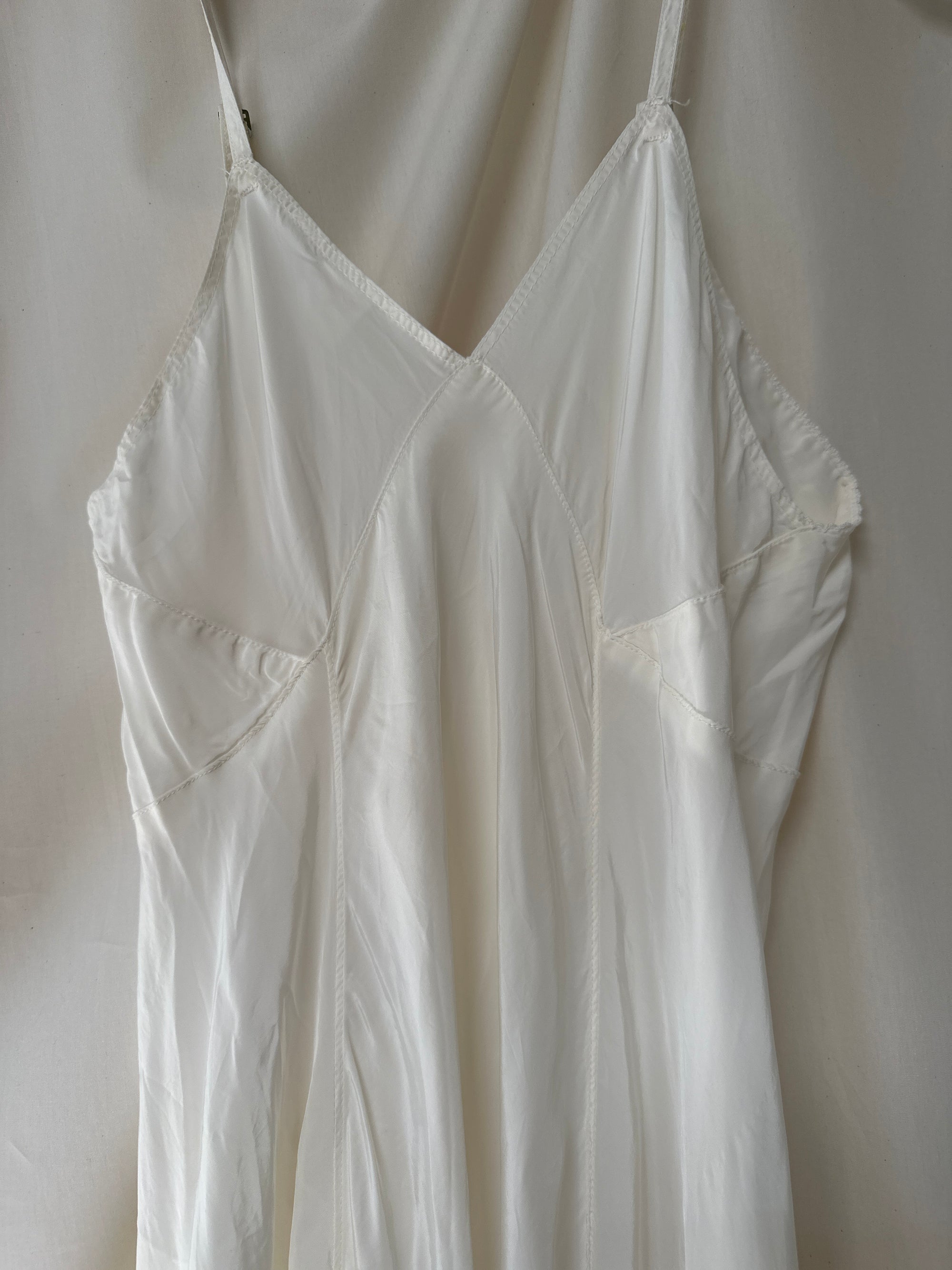 Vintage 1940’s Stardust Ivory Slip Dress