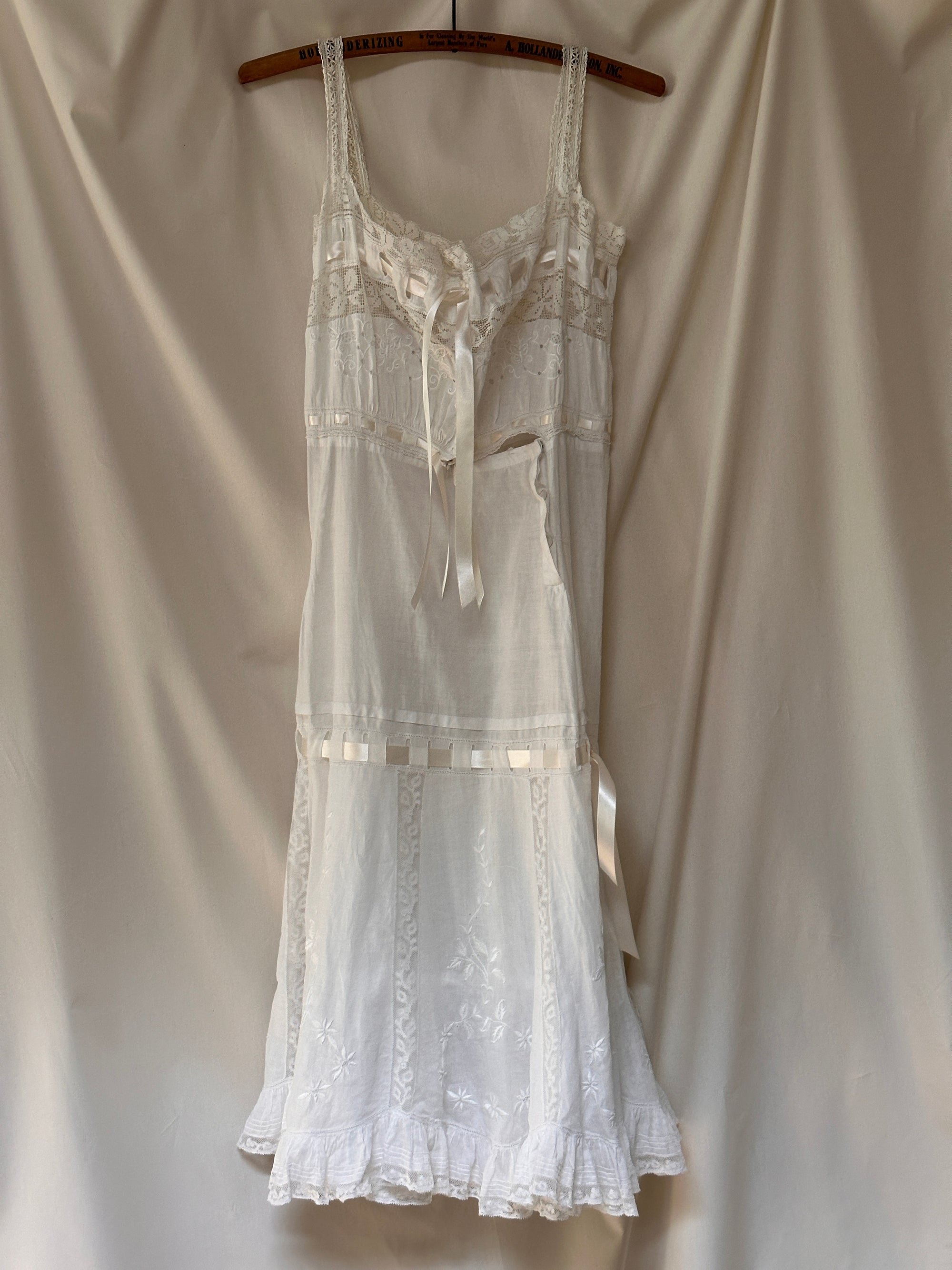 Vintage Edwardian Layered Chemise Slip Dress