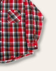 Vintage 1960’s King Kole Cotton Flannel Shirt | Plaid Workwear Shirt