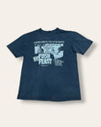 Vintage 1980s Flesh Feast Horror  Movie T-Shirt | Grindhouse Movie Promo Tee