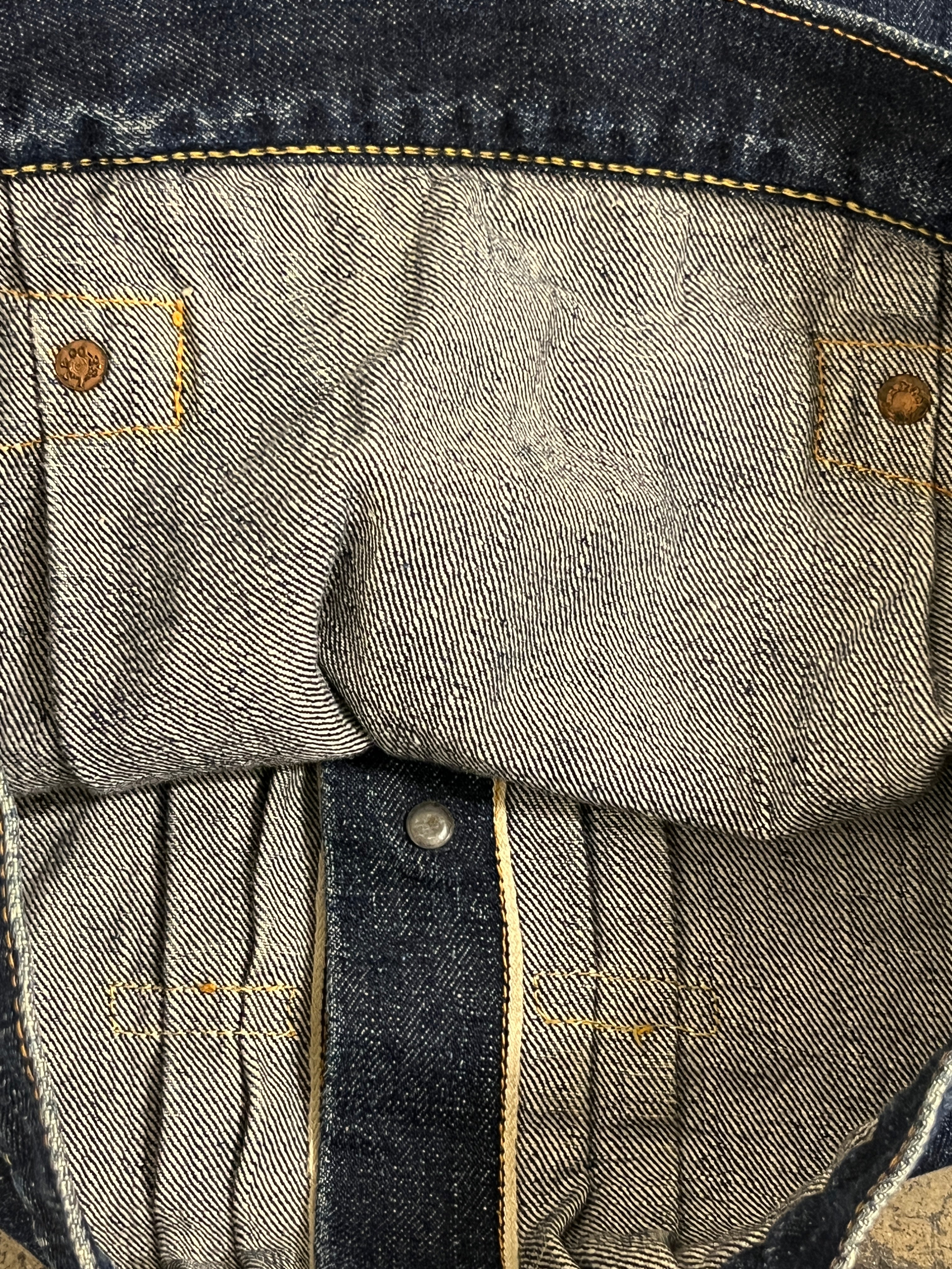 Vintage 1940's Levi's WWII S506xx Type 1 Denim Jacket Size 36