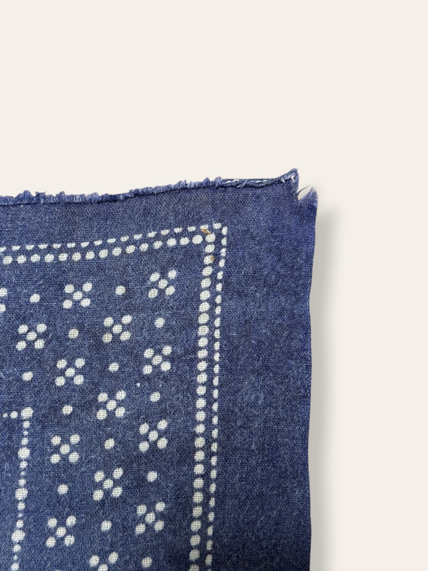 Vintage 1950’s Duplex Fast Indigo Bandana