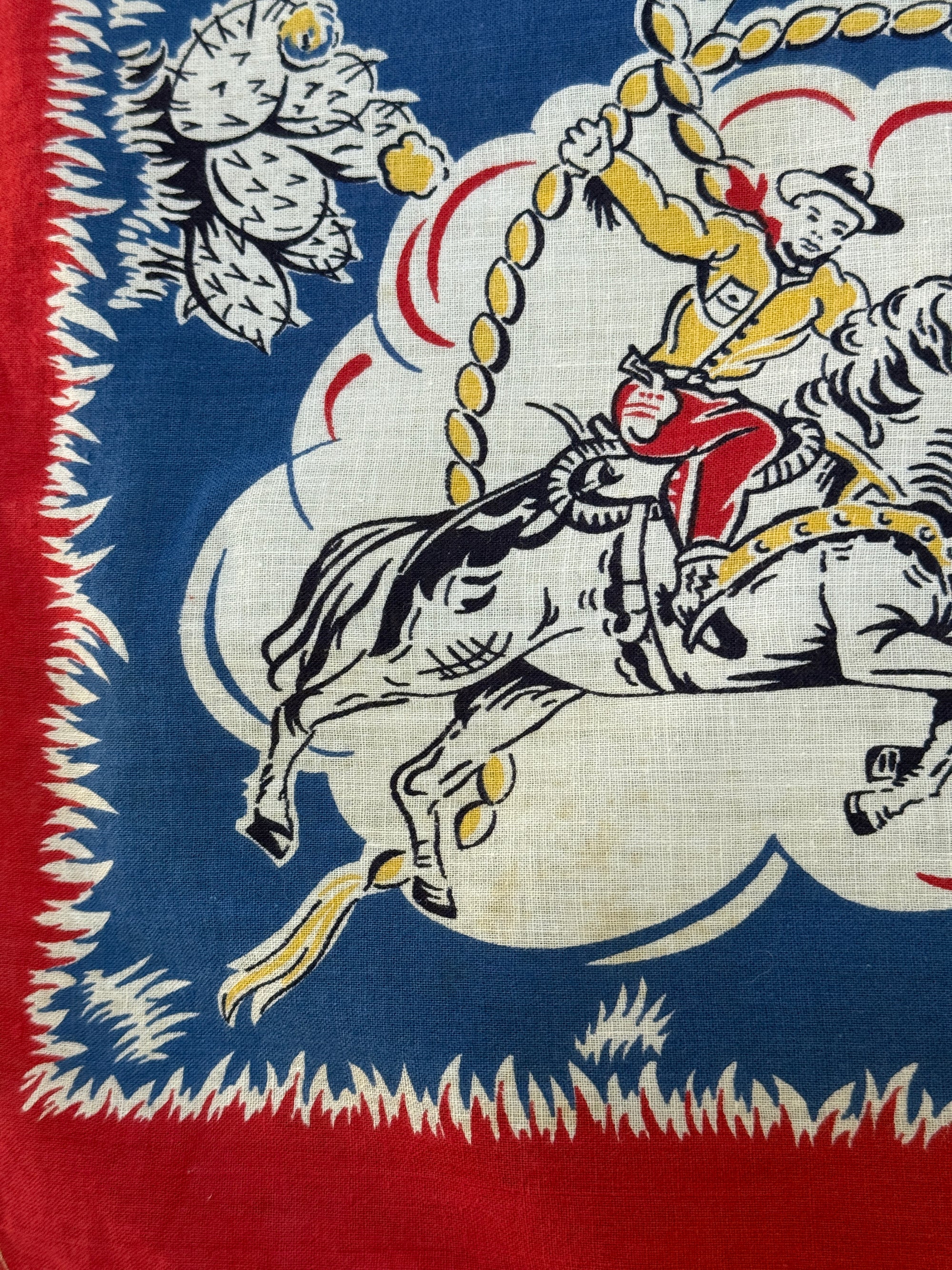 Vintage 1940’s Rodeo Bandana