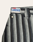 Vintage 1950’s Deadstock Levi’s Western Side Zip Ranch Striped Denim Pants W:24