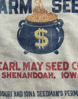 Vintage 1940’s Farm Seed Co. Sack