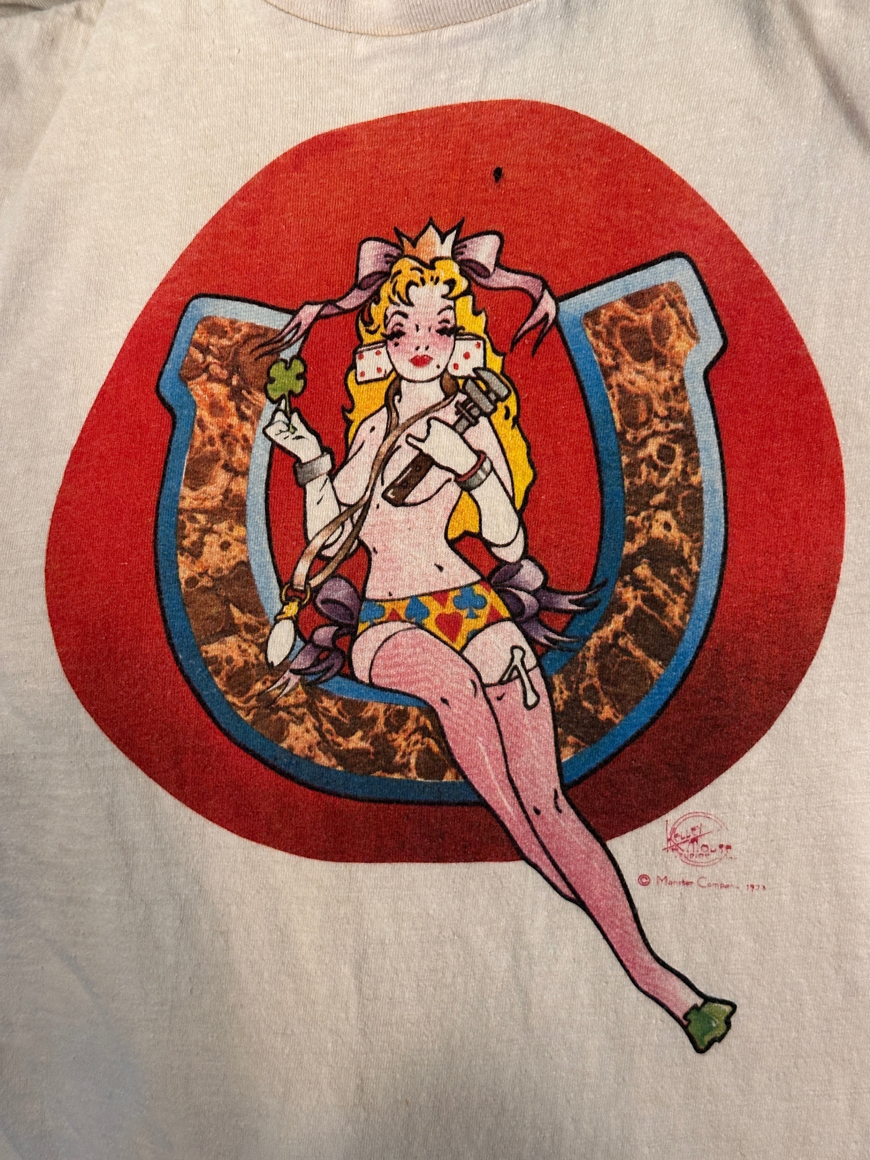 Vintage 1970's Grateful Dead Ace Bob Weir T-Shirt