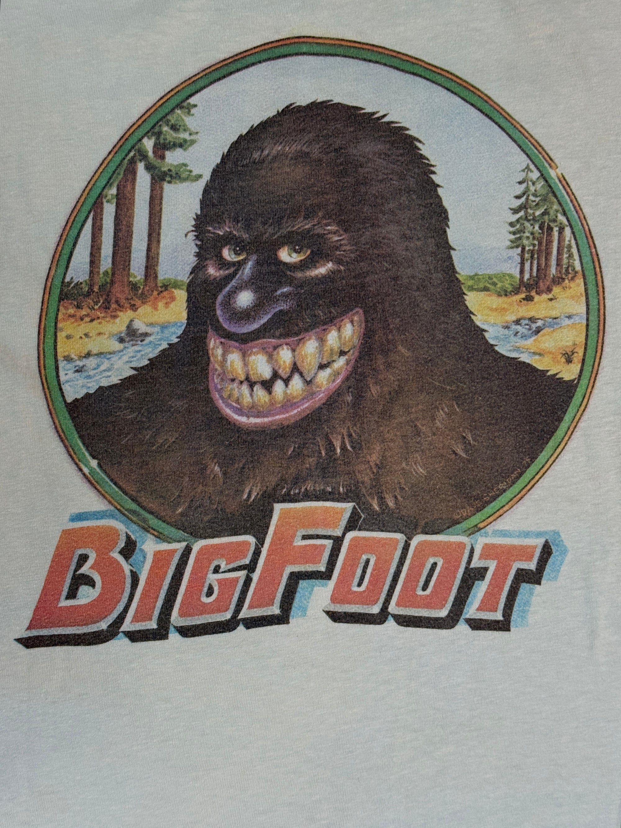 Vintage 1974 California Kelley Mouse Studio T-Shirt | Bigfoot By David Sheridan Tee