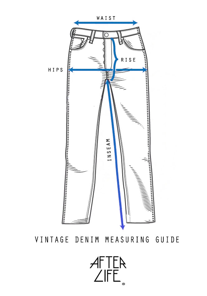 Vintage 1960's Levi's 717 Big E Denim W:27 – Afterlife Boutique