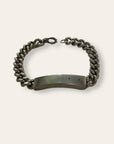 Vintage Curb Chain Open ID Bracelet