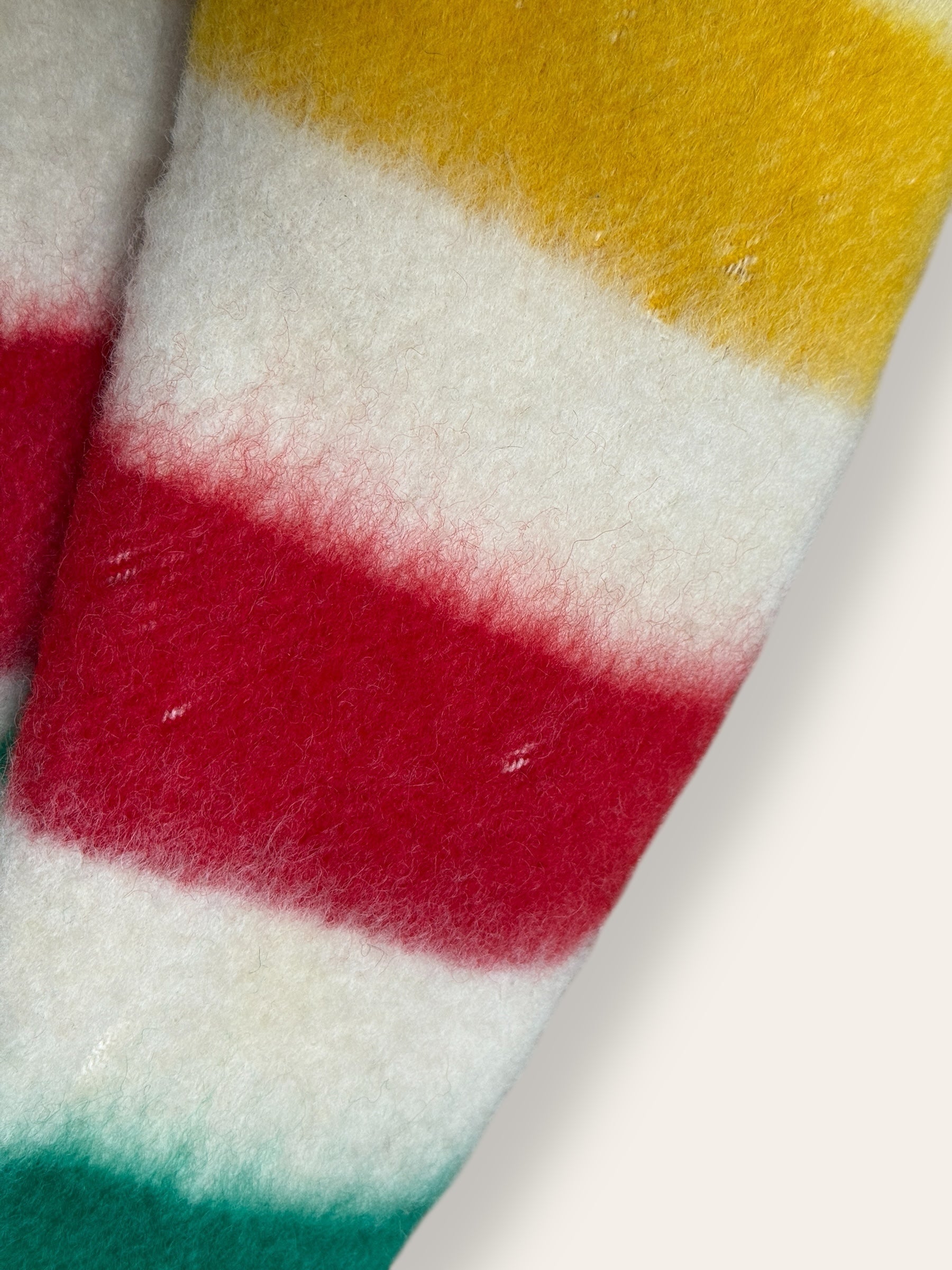 Vintage 1960’s Hudson Bay Wool Blanket Reversible Jacket