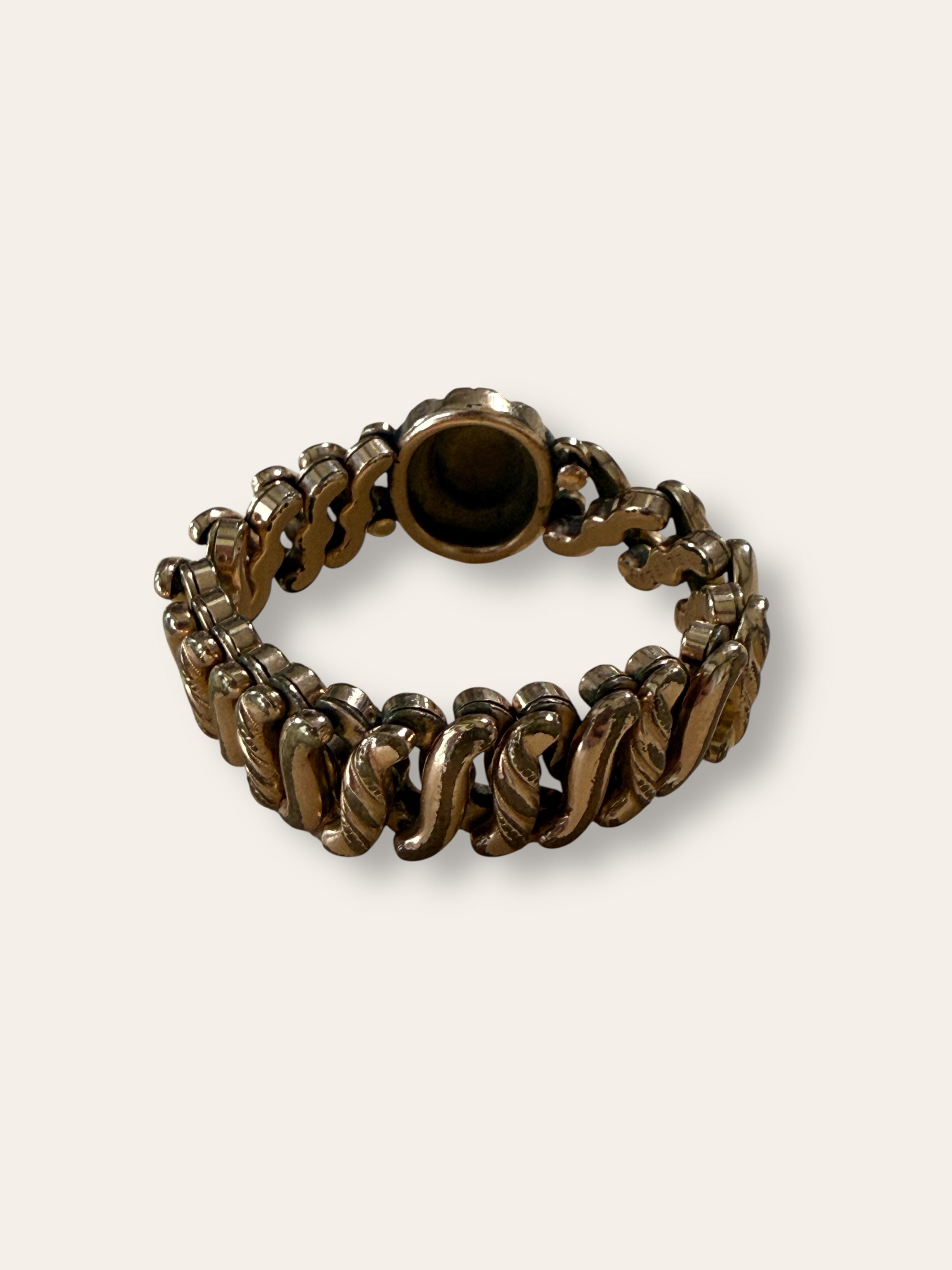 Vintage 1940’s Sweetheart Gold Filled Expansion Engraved Bracelet