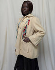 Vintage 1940’s Chimayo Woven Jacket | Southwest Hand Woven Wool Jacket
