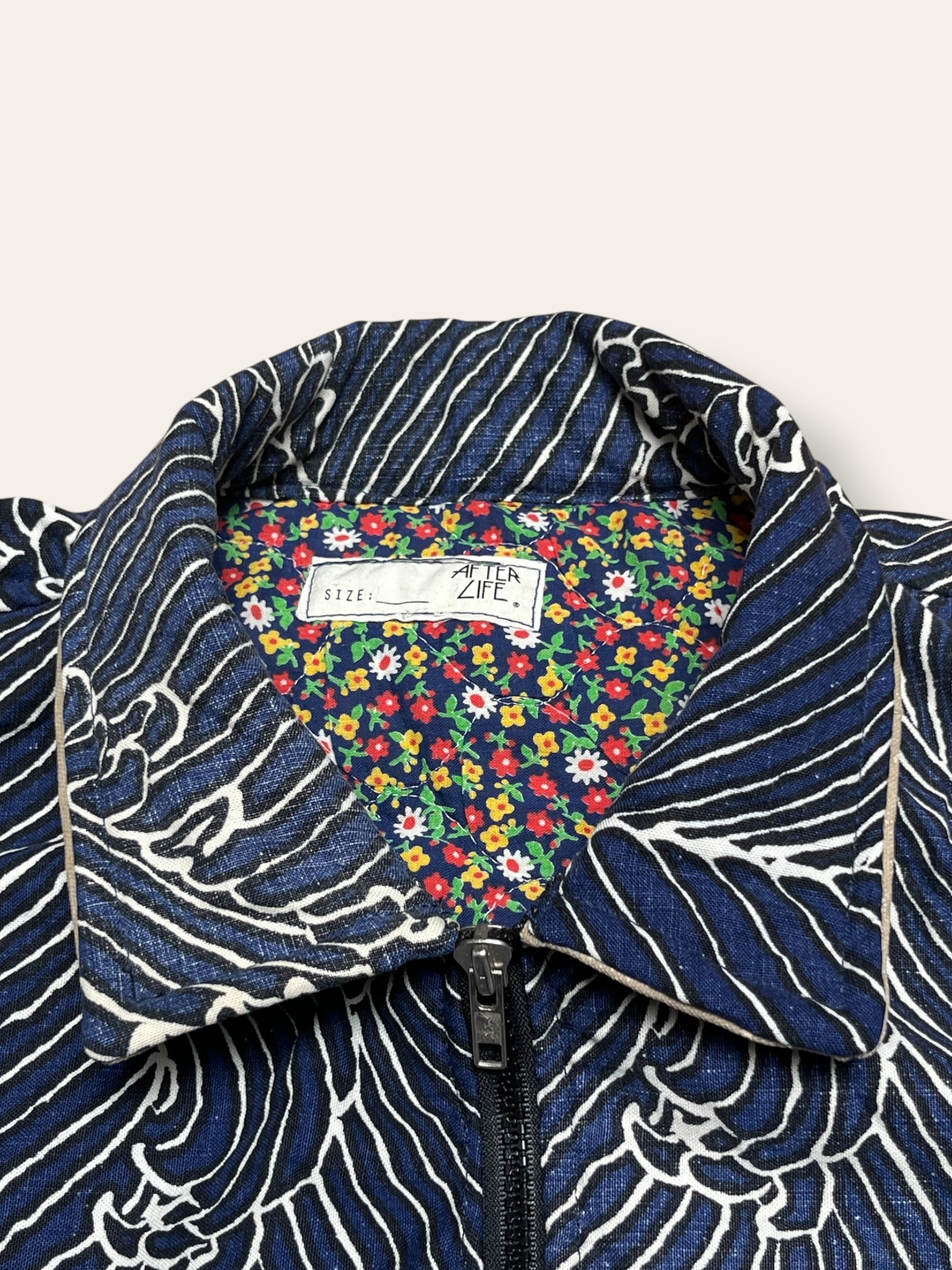 ALC Indigo Vat Dyed Waves Jacket