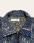 ALC Indigo Vat Dyed Waves Jacket