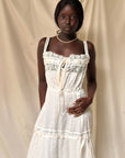 Vintage Edwardian Layered Chemise Slip Dress