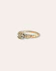Vintage 1940’s 14k Gold Diamond Engagement Ring Size 6.25