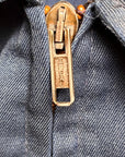 Vintage 1970s Marathon Oil Distressed Work Jacket | Vintage Mechanic Workwear