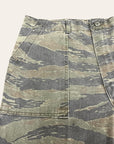 Vintage 1970’s Civilian Tiger Stripe Camo Baker Pants W:36