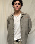 Vintage 1940’s WWII USMC P41 HBT Twill Stencil Utility Jacket