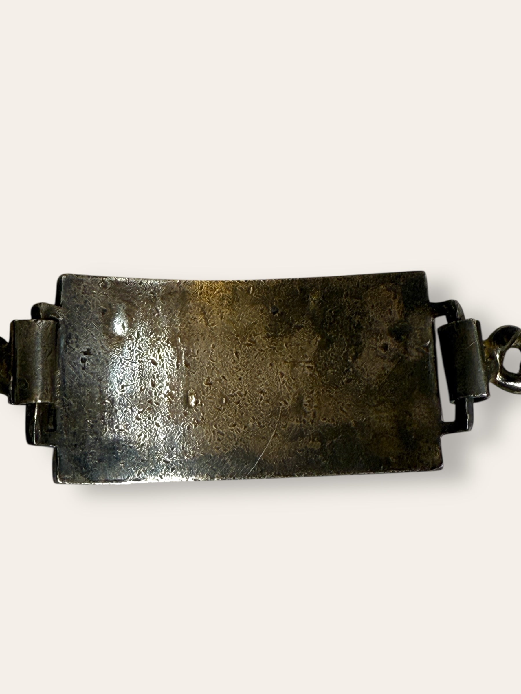 Vintage 1940’s WWII US Air Force CBI Sterling Silver Bracelet