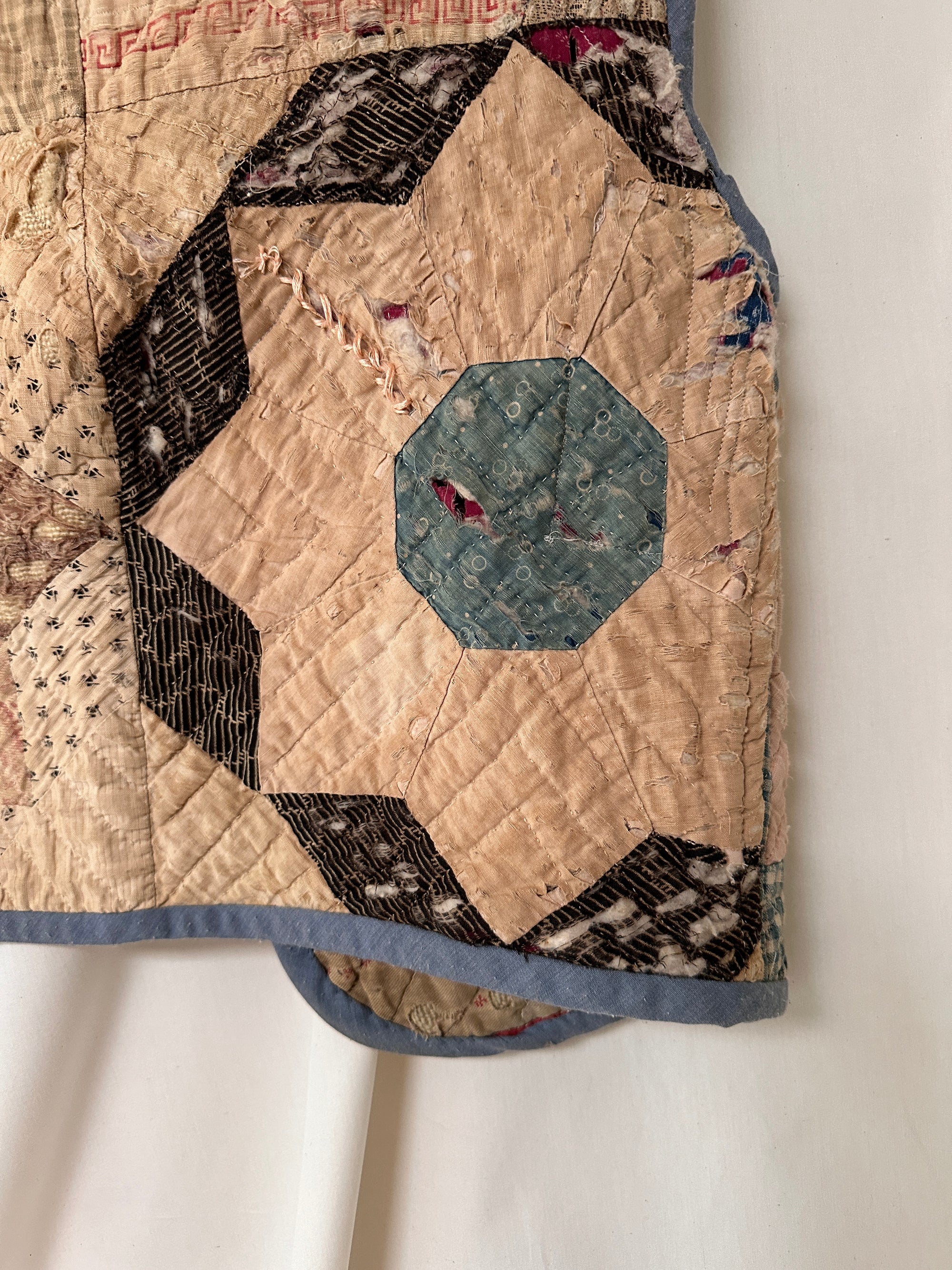 Vintage Early 1900’s Calico Quilt Vest