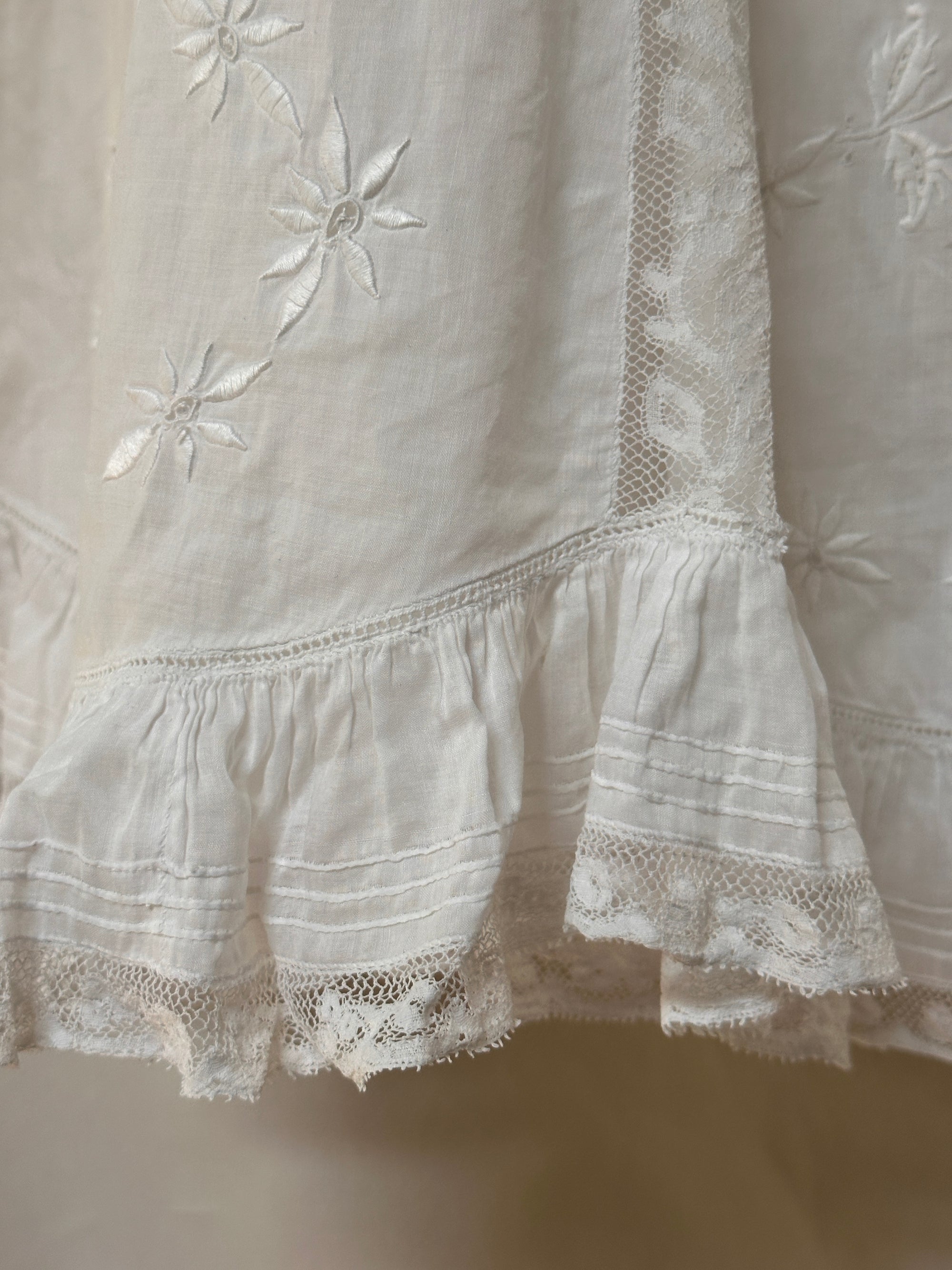 Vintage Edwardian Layered Chemise Slip Dress