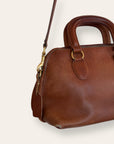 Vintage 1990’s Coach 202 Baxter Satchel Bag British Tan