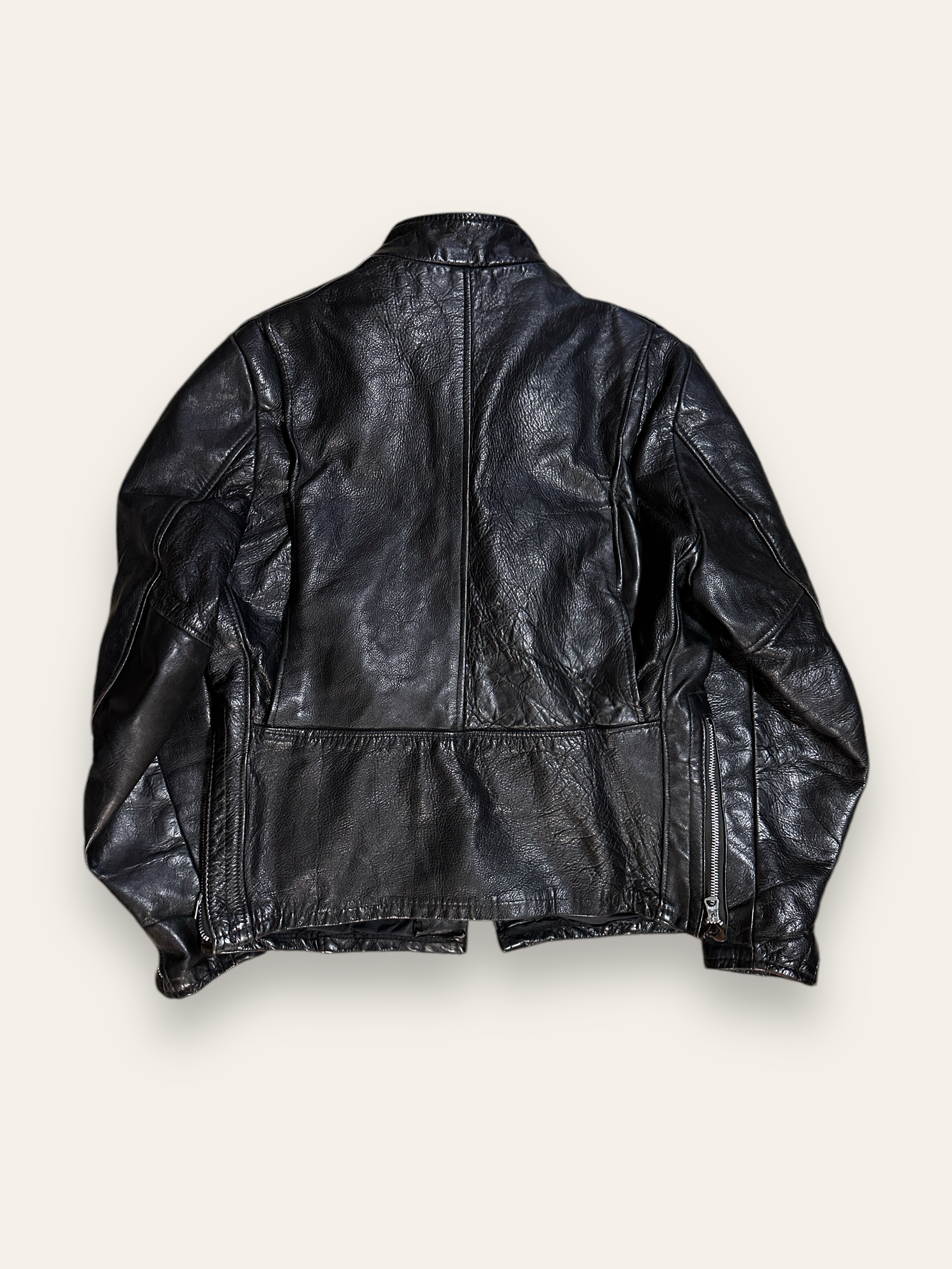 Vintage 1960's Lesco Cafe Racer Leather Jacket – Afterlife Boutique