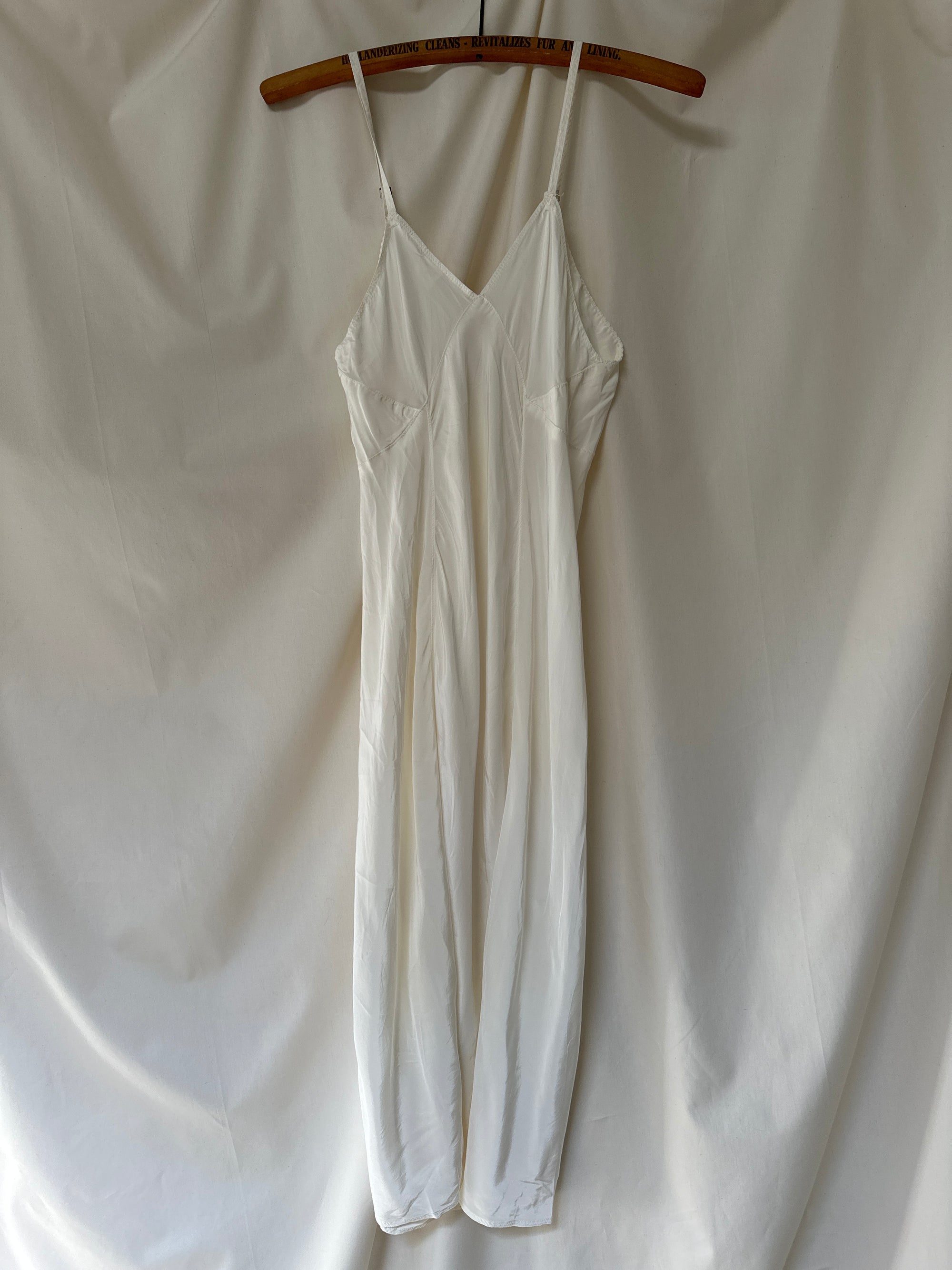 Vintage 1940’s Stardust Ivory Slip Dress