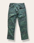 Vintage 1970’s Civilian ERDL Camo Poplin Ripstop Baker Pants W:36