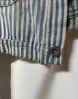 Vintage 1940’s Railroad Engineer Stripe Denim Jacket