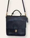 Vintage 1990’s Coach 5130 Station Bag Black