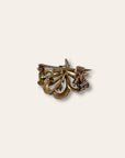 Vintage 1800’s Seed Pearl 10k Gold Pin