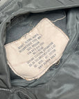 Vintage 1960s USAF MA-1 Bomber Jacket | Skyline Clothing Corp| 1962 Named "Goodwin" w/Patches Sz M | Korean War