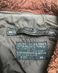 Vintage 1960s Vietnam War US Navy G-1 Goatskin Bomber Jacket | Star Sportswear | 1969 Leather Jacket Sz 38