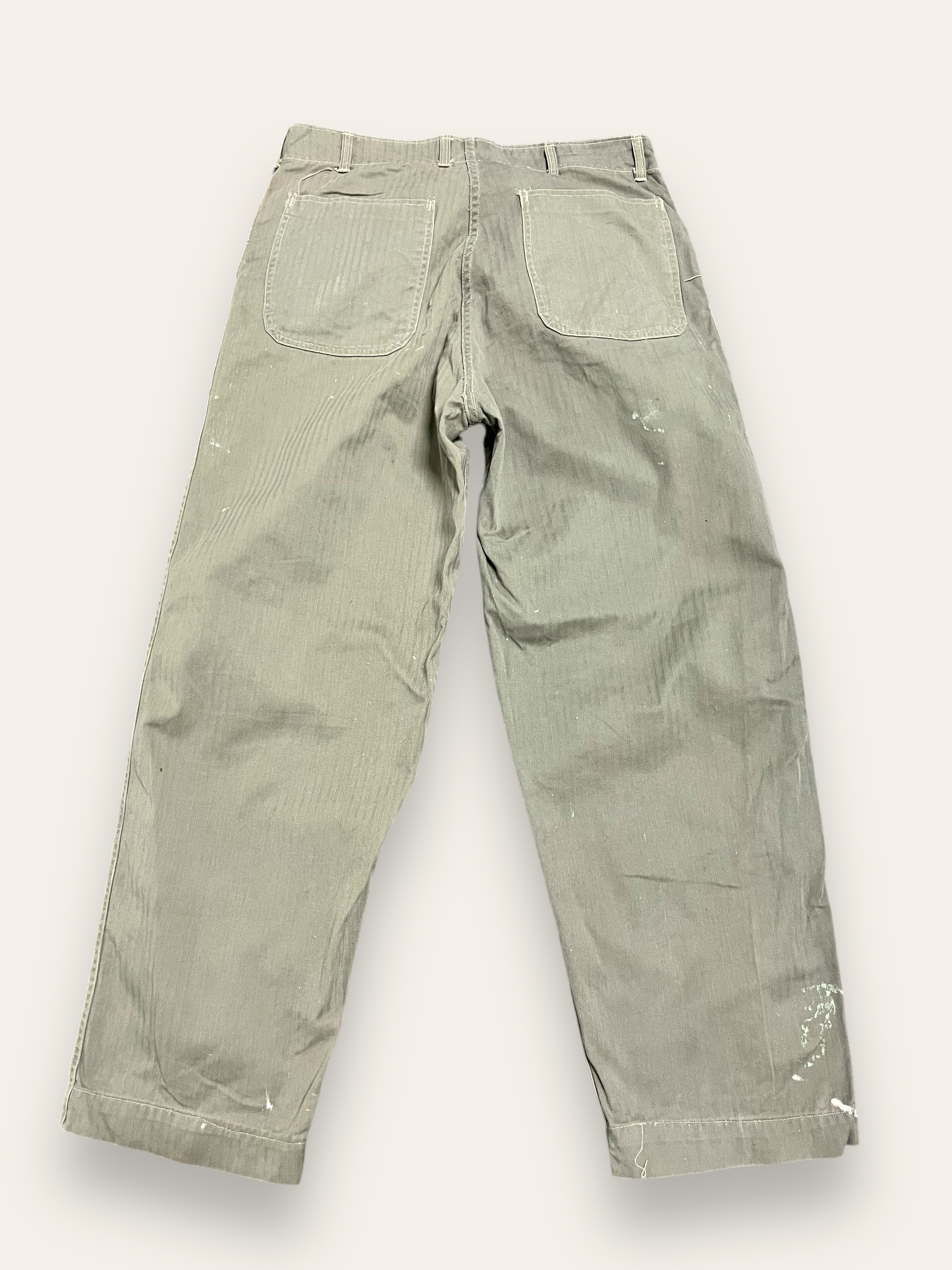 Vintage 1940's WWII USMC P41 HBT Trousers W:31 – Afterlife Boutique Vintage 1940's WWII USMC P41 HBT Trousers W:31 – Afterlife Boutique