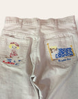 Vintage 1970’s Levi’s 646 Embroidered Denim W:29