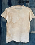 Vintage 1940’s Hanes Distressed Cotton T-Shirt | Heritage Blank Antique White Undershirt