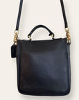 Vintage 1990’s Coach 5130 Station Bag Black