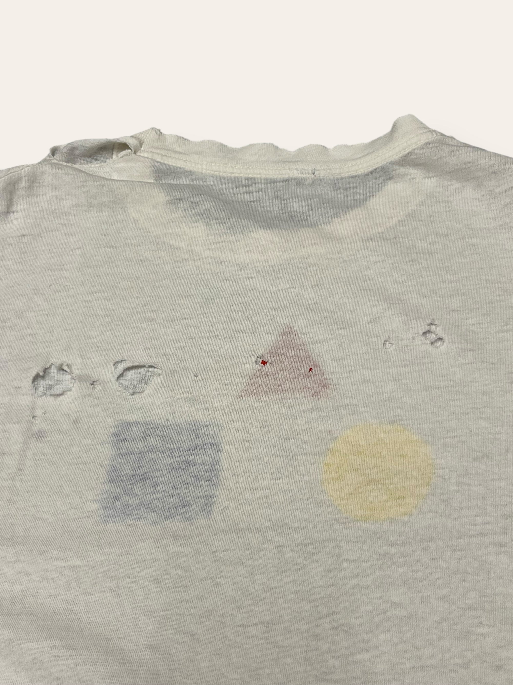 Vintage 1990’s Hand Painted Distressed T-shirt