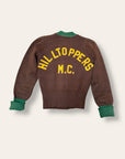 Vintage 1940’s Hilltoppers M.C. Wool Cardigan Sweater
